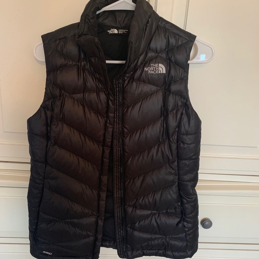 Black North Face Vest